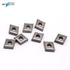 Stainless Steel Finishing HRA92.5 PVD Coating Cermet Turning Inserts
