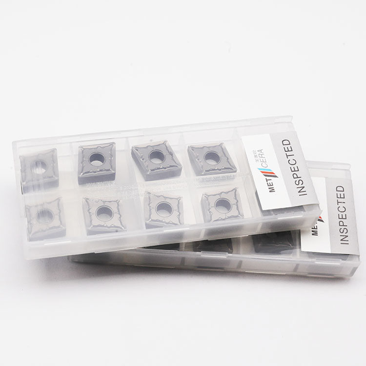 Твердосплавные пластины для точения на основе TiCN CNMG120408-MS1 высокой прочности с твердостью HRA92.5 для износостойкости при наружном точении