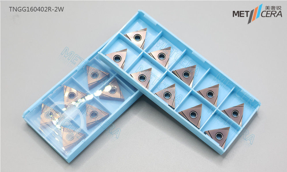 60° Треугольник отрицательный с отверстием TNGG160402R-W Правая рука резка поворотной вставка, карбидная вставка, заземленная вставка