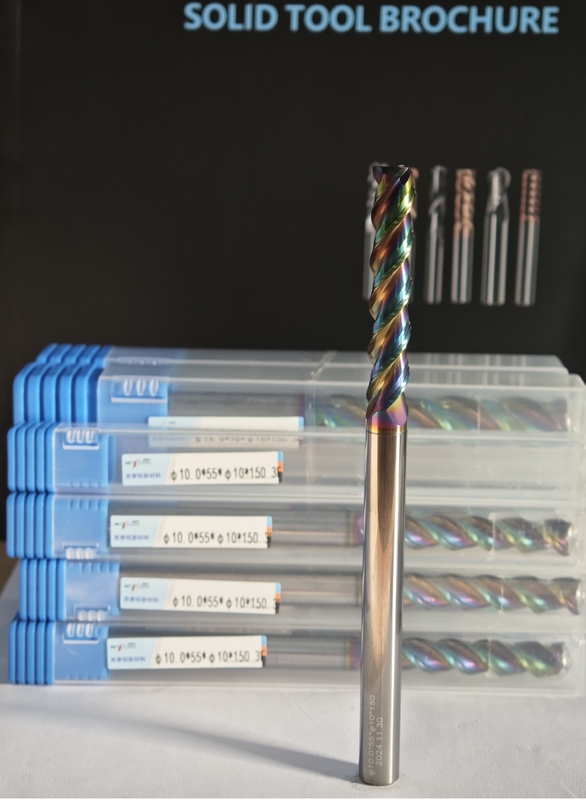 MAE PLUS Φ10x55x10Dx150mm Сверхдлинная карбидная мельница для обработки цветных металлов