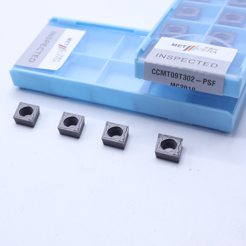 CCMT09T302 Вставка с помощью CNC-сермета для металлических инструментов по обращению токарного станка, металлических керамических инструментов по обращению токарного станка, резака для отделки финишных деталей