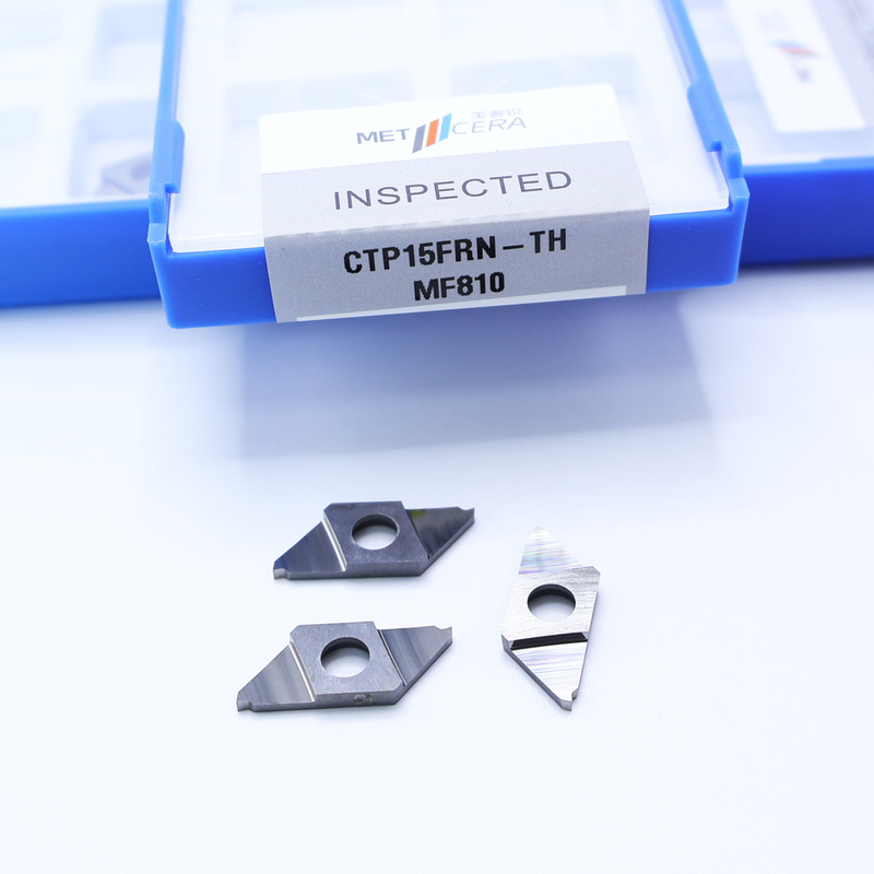 CTP15FRN-TH Непокрытый раздел от индексируемые вставки Вставка из карбида CNC для твердости отсека HRA91.8 Покрытие непокрытое