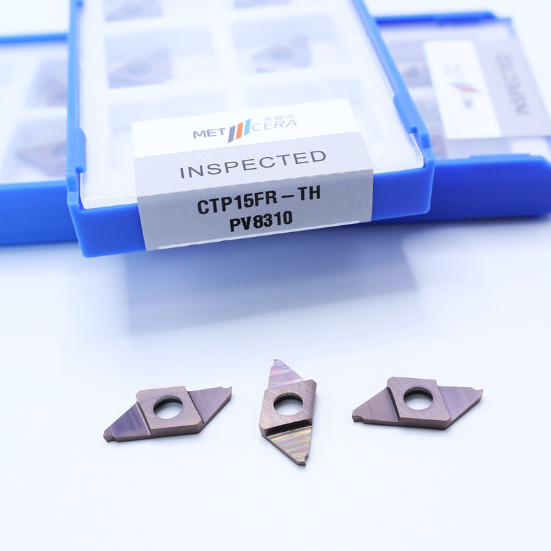 CTP15FR-TH ПВД-покрытый карбидный ЧПУ-вставка для CTP-отрезания отрезания от индексируемых вставки