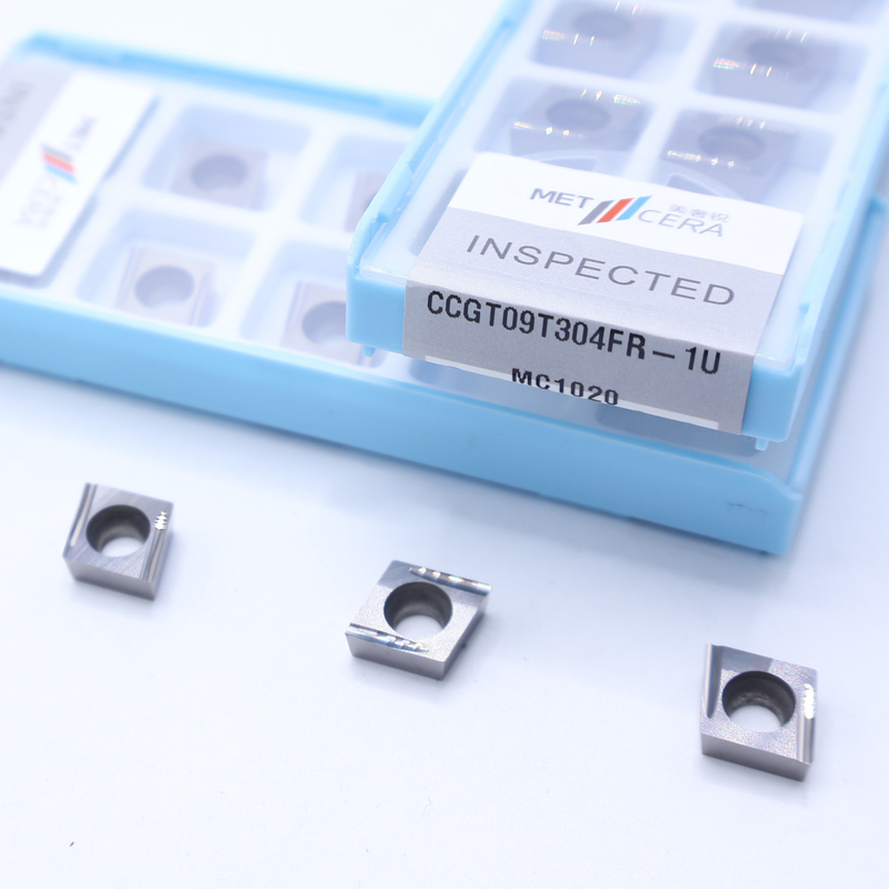 Острый наконечник CCGT09 Cermet Insert Boring Insert для внутреннего поворота резания углеродной стали и низколегированной стали класса MC1020