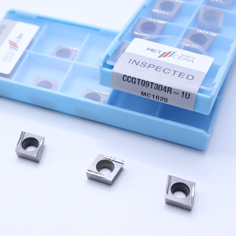 CCGT09 Cermet Insert Boring Insert, Внутреннее поворотное вставление для резки углеродистой стали, низколегированной стали, низкого питания, положительного вставки, CCGT09T304R-1U