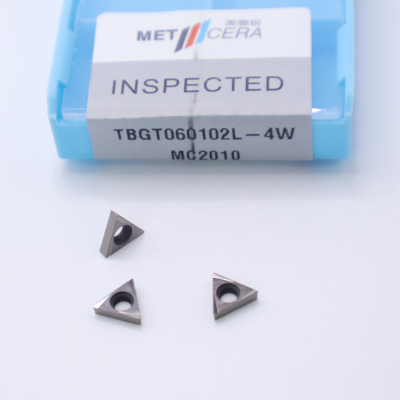 MC2010/PV2110 Степень Cermet ССК поворотной вставки с конечными вставками и 4W Chip Breaker