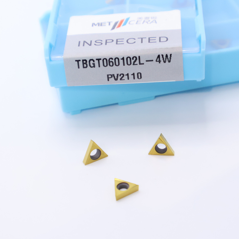 TPGT06 TPGT08 TPGT09 TPGT10 TPGT11 Вставки CNC-обработки Cermet с непокрытым покрытием