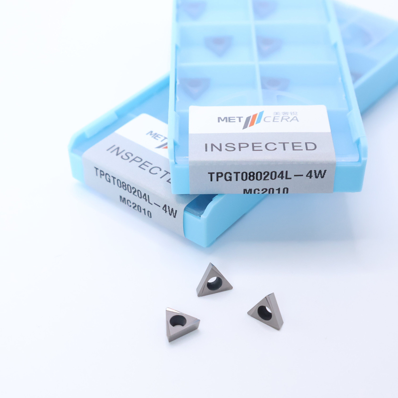 TPGT06 TPGT08 TPGT09 TPGT10 TPGT11 Вставки CNC-обработки Cermet с непокрытым покрытием