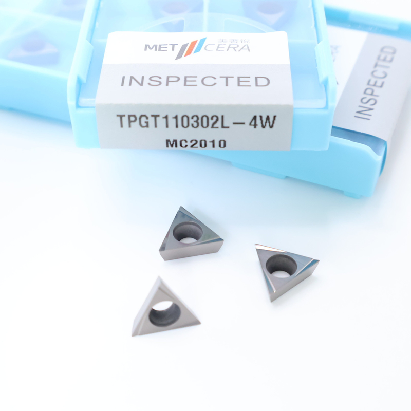 TPGT06 TPGT08 TPGT09 TPGT10 TPGT11 Вставки CNC-обработки Cermet с непокрытым покрытием