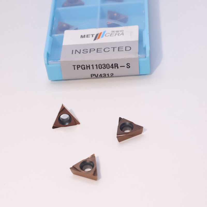 TPGH08 TPGH09 TPGH11 Вставки карбидного поворота, Вставки карбидного CNC-поворота с S-чипом