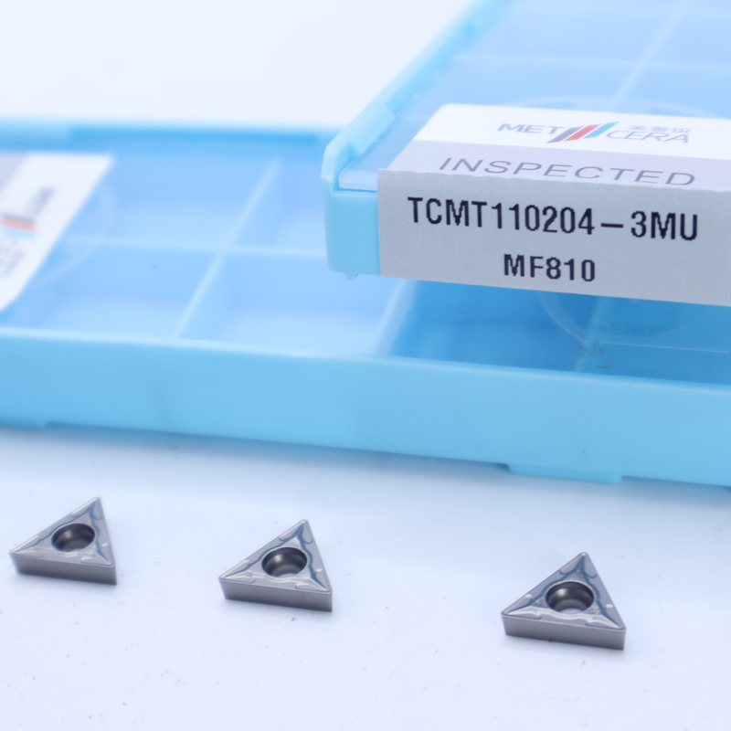 Уровень MF810 Сребряный карбид поворотной вставки TCMT09 TCMT11 TCMT16 положительный CNC вставки с 3MU полуфабрикатом шифровальщика