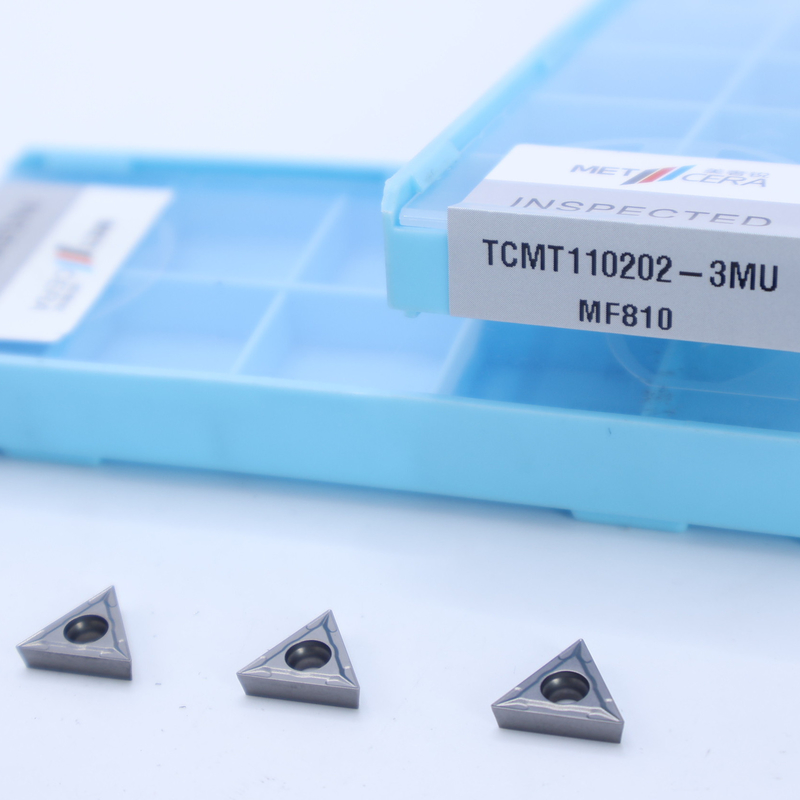 Вставка карбида TCMT09 TCMT11 TCMT16, положительная CNC-вставка с полуфабрикатом 3MU