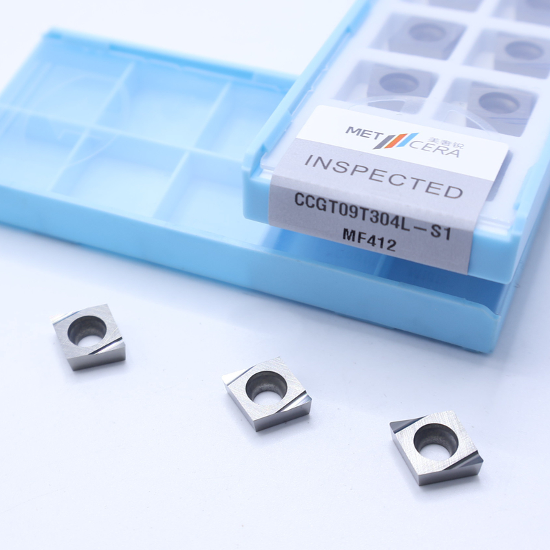 CCGT04 CCGT06 CCGT09 Вставки карбидного поворота, Вставки карбидного CNC поворота в S1 Sharp Chip Breaker