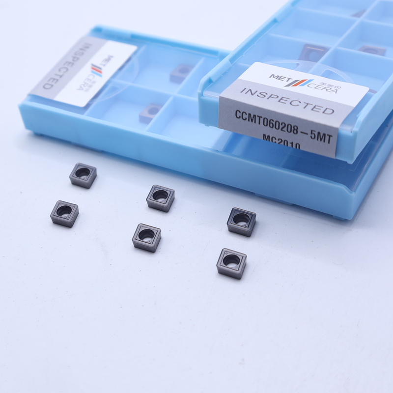 CCMT06 CCMT09 Позитивные вставки CNC-вертильщиков с 5МТ полуфабрикатом, вставка Cermet Turning