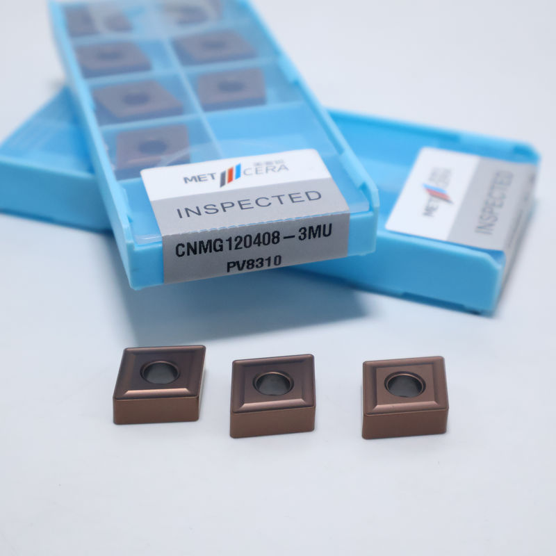 PV8310 Марка CNMG120404 CNMG120408 Твердосплавные токарные пластины для стали и нержавеющей стали, негативная пластина с стружколомом 3MU