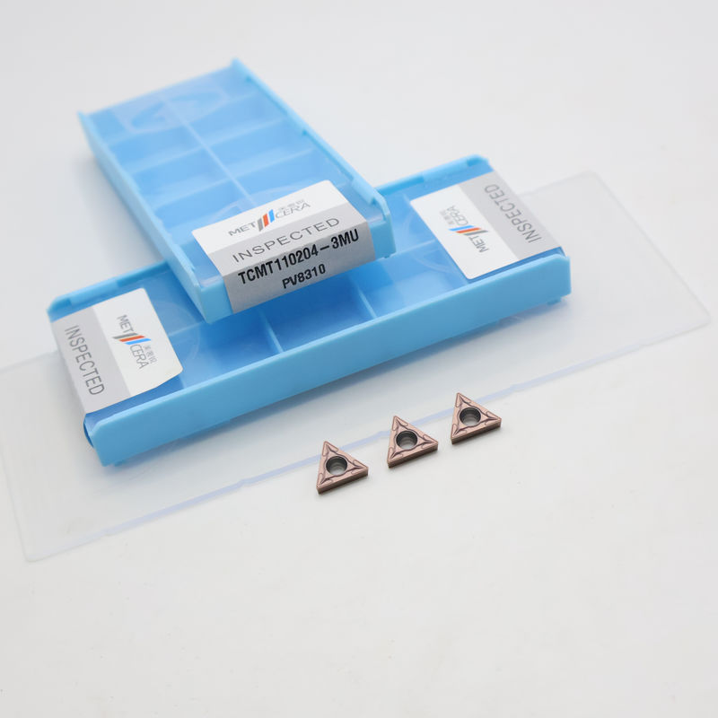 Покрытая карбидная поворотка вставка TCMT09 TCMT11 TCMT16 положительная CNC вставка с 3MU полуфабрикатом