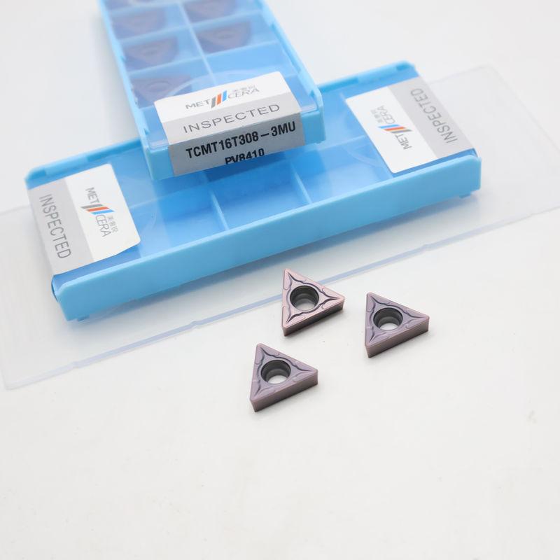 Покрытая карбидная поворотка вставка TCMT09 TCMT11 TCMT16 положительная CNC вставка с 3MU полуфабрикатом